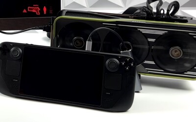 Wiedźmin 3 i GTA 5 w 4K i 60 fps na Steam Decku. Wszystko za sprawą zewnętrznego GPU