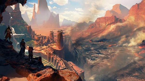 Pustynia, zamki i pustynia na nowych screenach z Dragon Age: Inkwizycja