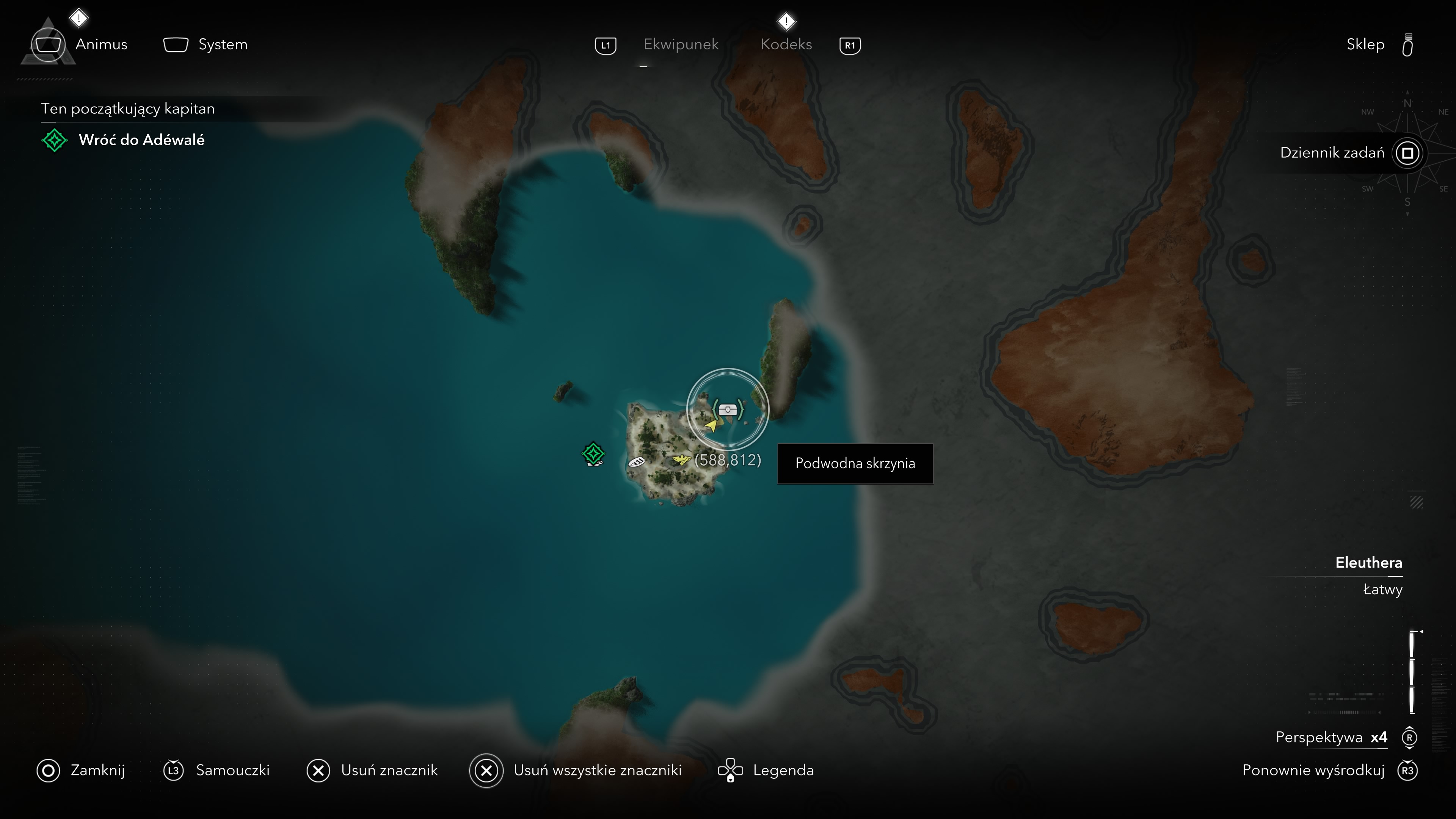 Assassin's Creed Black Flag Resynced - Skrzynie na Wyspa Abaco