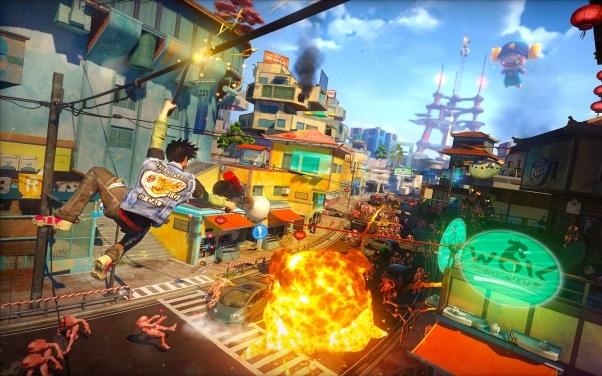 Błogi chaos w Sunset Overdrive - pierwszy materiał z trybu sieciowego