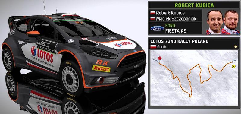 Jedziemy z Robertem Kubicą w Rajdzie Polski - zobaczcie gameplay z WRC 5