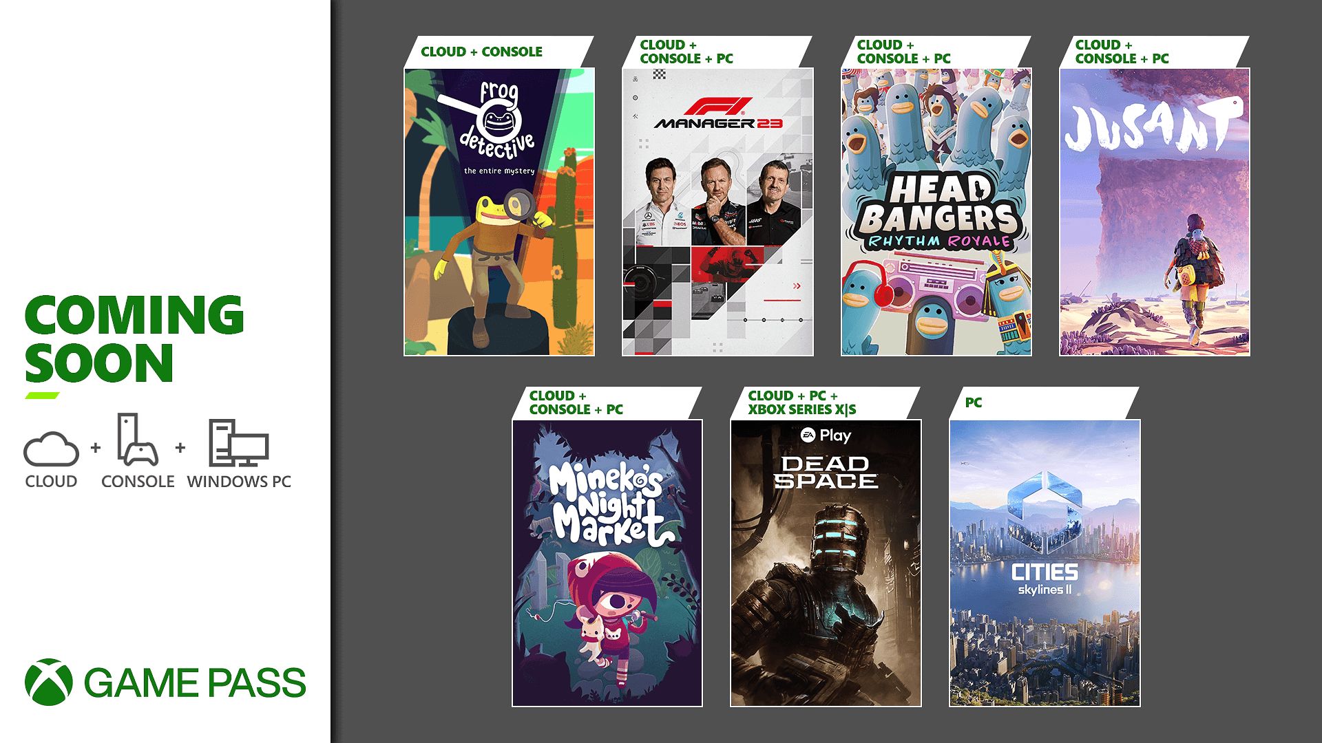 Xbox Game Pass - nowe gry na drugą połowę października