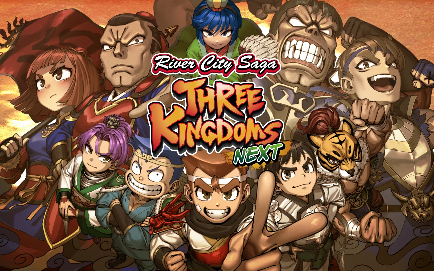 River City Saga: Three Kingdoms Next – recenzja gry. Przegadany beat’em up