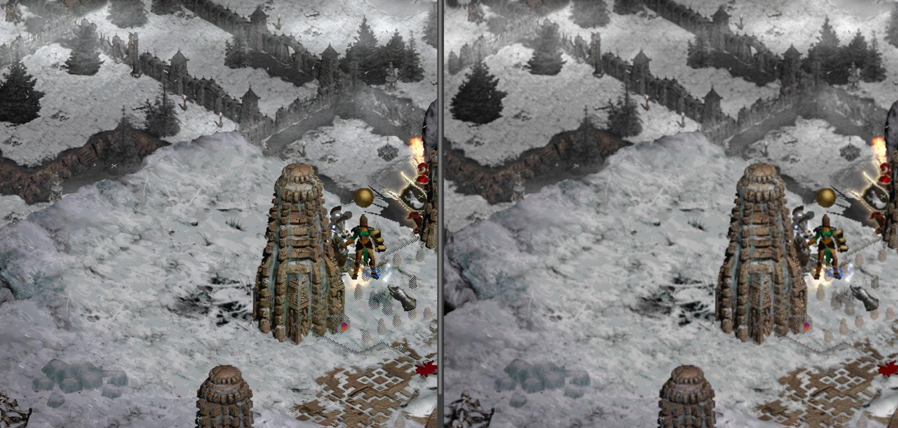 Diablo 2 - powstaje fanowski remaster. Modder przeskalował już tekstury w jednej lokacji
