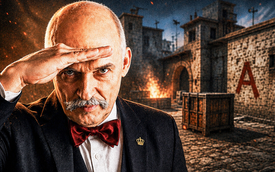 Polityk Janusz Korwin-Mikke zagra na żywo w CS-a. Chce pokazać, że wiek nie wpłynął na jego refleks