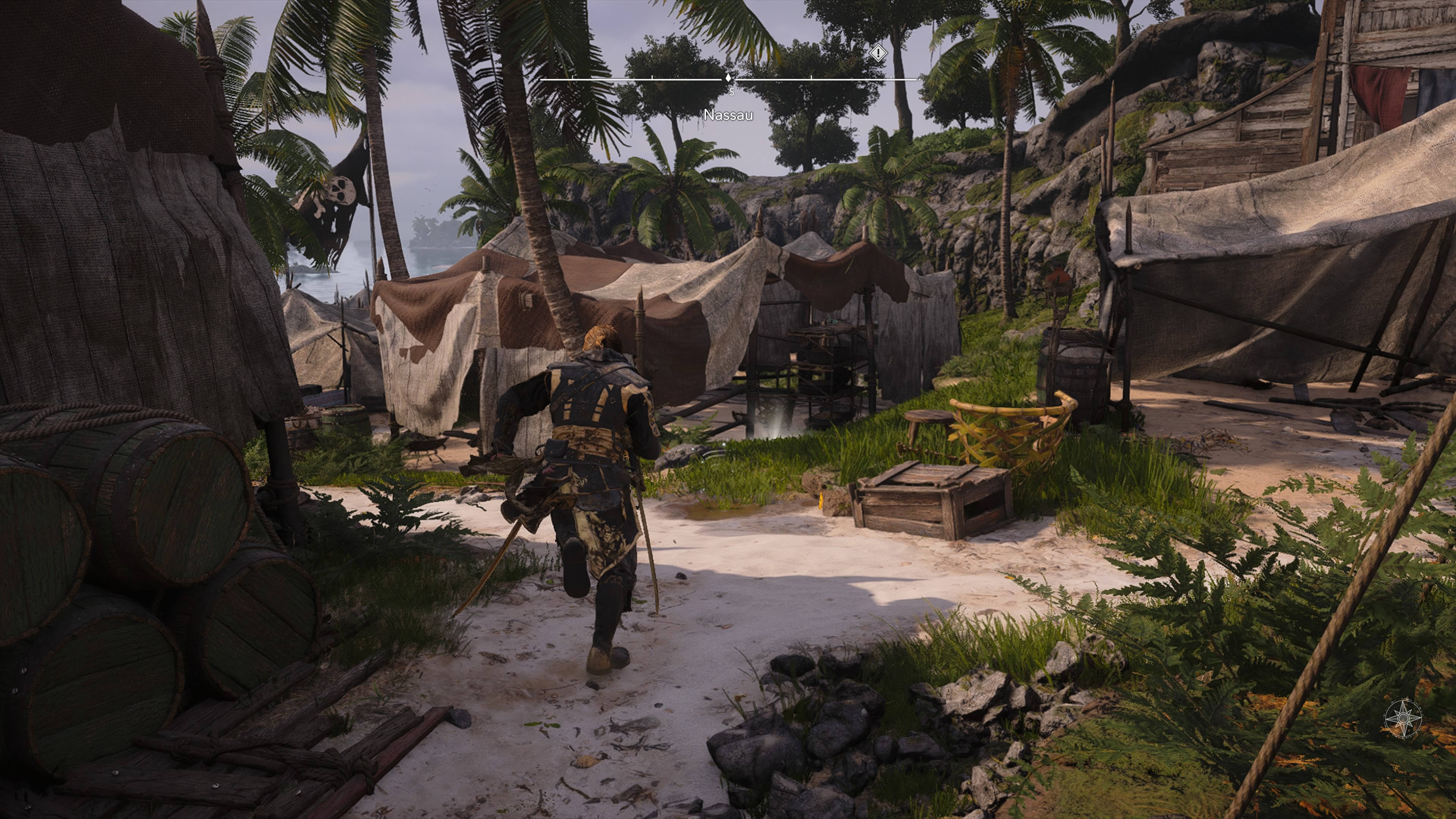 Assassin's Creed Black Flag Resynced - Karty z szantami w Nassau