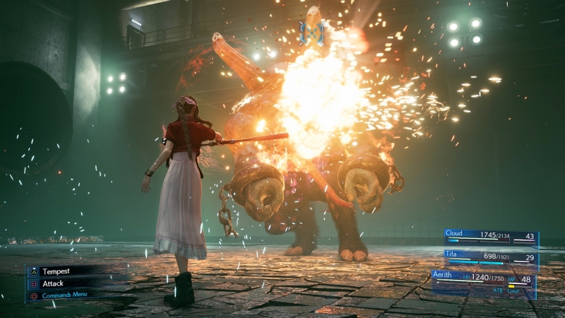 Final Fantasy VII Remake wygląda cudownie na nowych screenach. Twórcy pokazują opcje