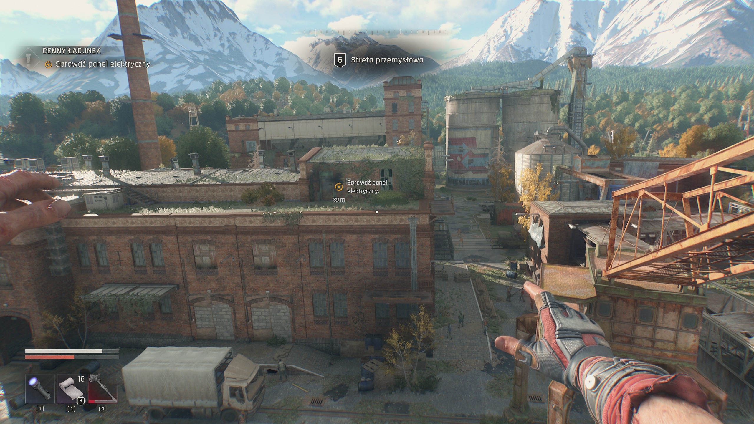 Dying Light The Beast - Cenny ładunek: Keller, zaginiona amunicja, kontener, dźwig