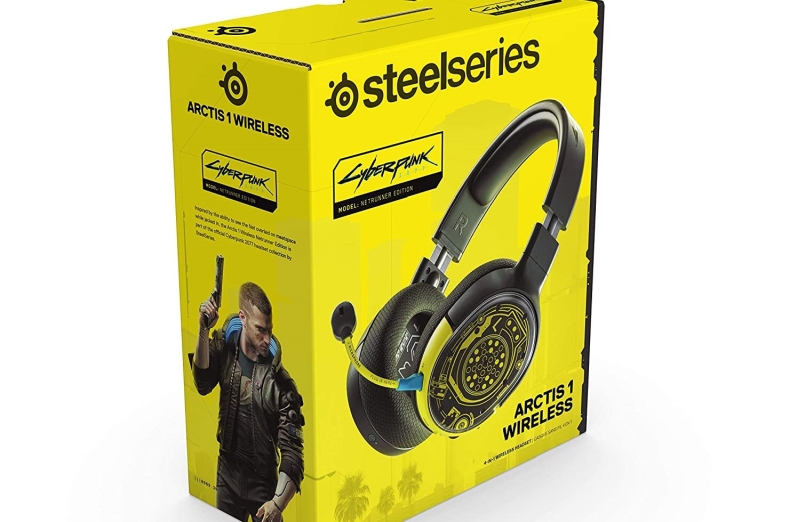 Cyberpunk 2077 otrzyma własne słuchawki. Amazon zdradził limitowane wydanie SteelSeries Arctis 1