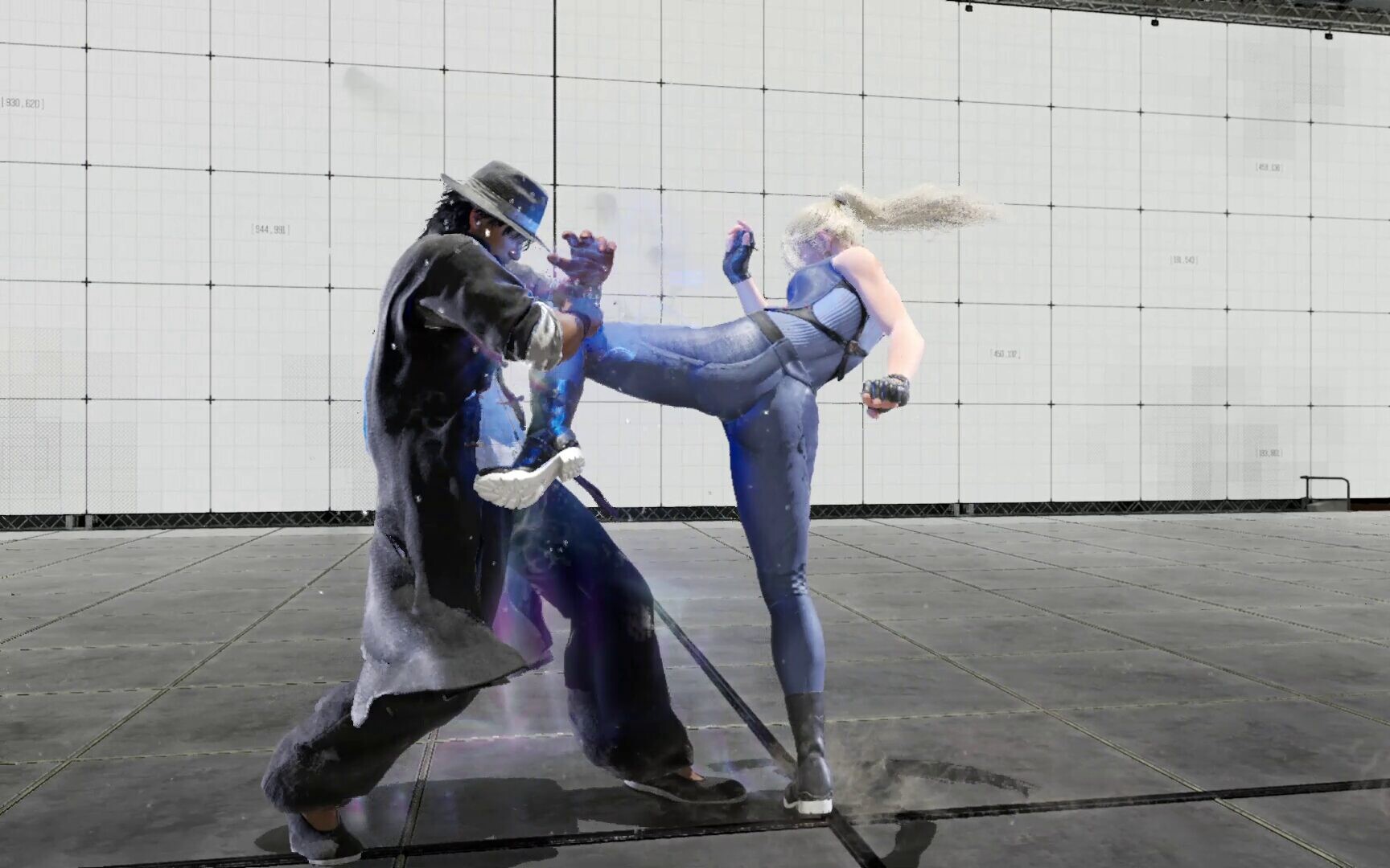 Virtua Fighter - kopniak na białej arenie