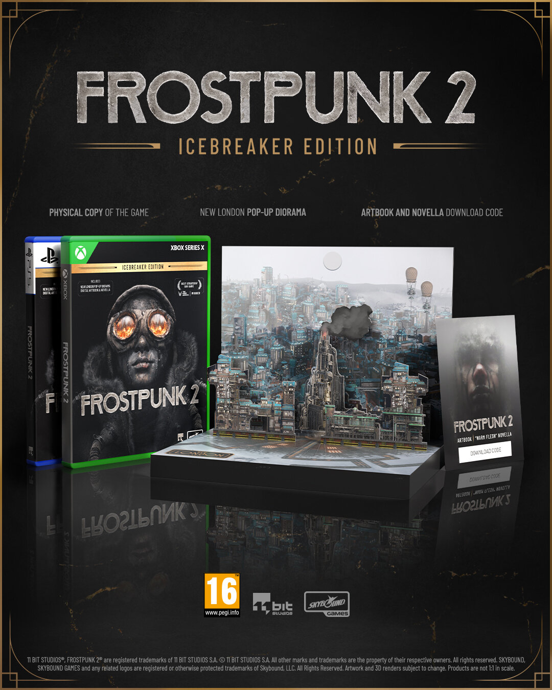 Piękne wydania Frostpunk 2 w pudełku na PS5 i XSX - Icebrekaer oraz Whipeout od 189 zł z wieloma dodatkami