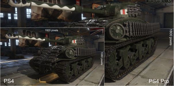 World of Tanks błyszczy w galerii 4K na PS4 Pro