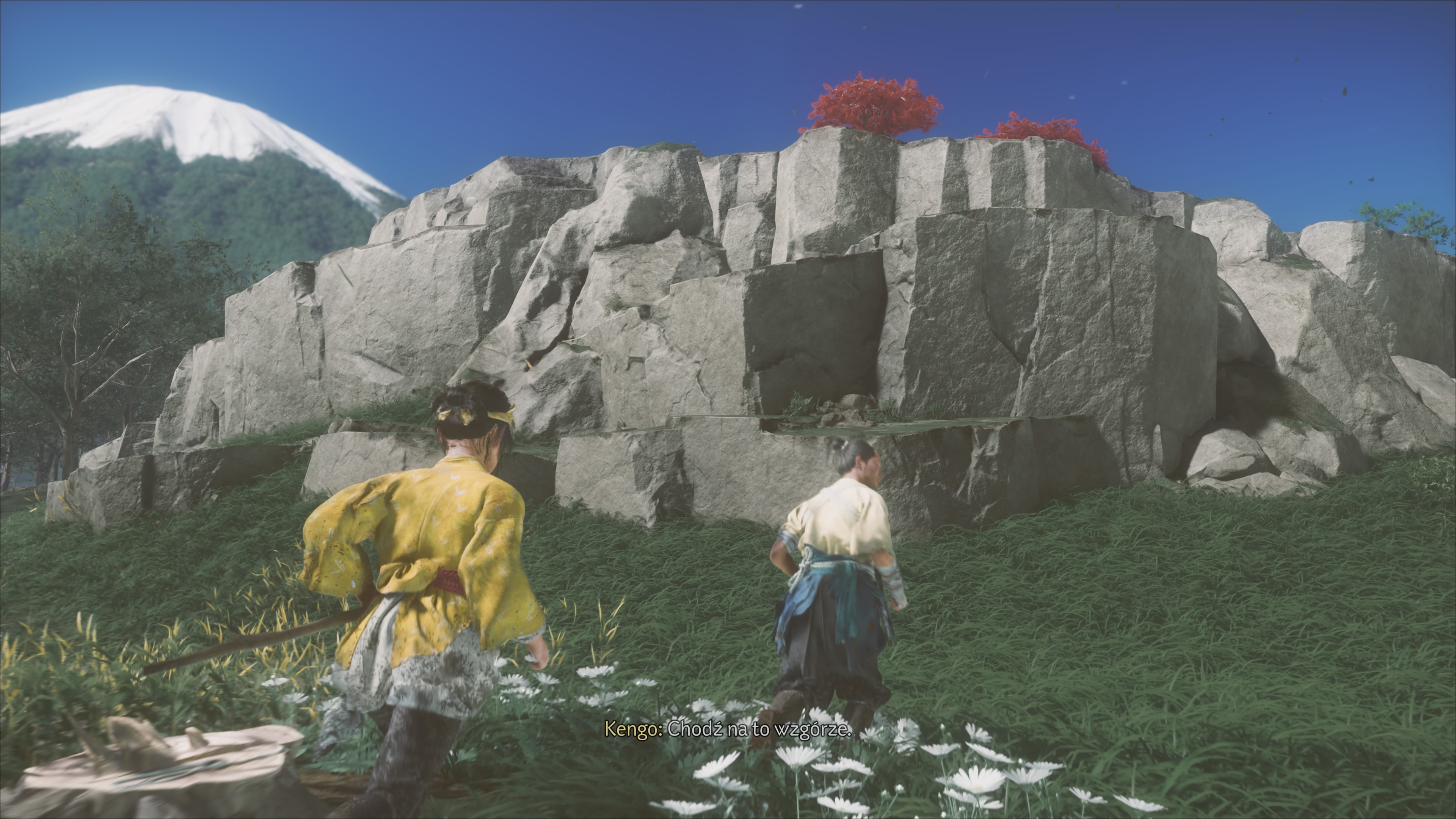 Ghost of Yotei - Stare szlaki: stara stajnia, las Shikotsu, koń, osadnik