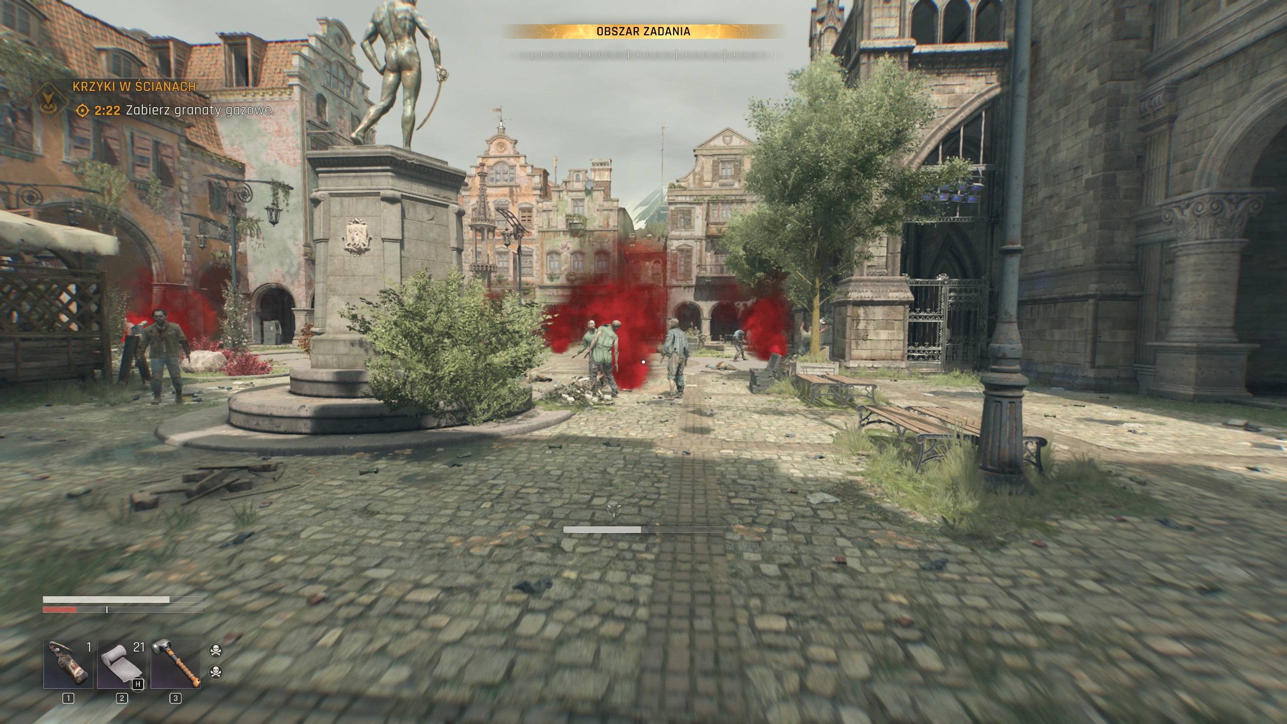 Dying Light The Beast - Krzyki w ścianach: szpital psychiatryczny, generator, magazyn leków, lekarz, atak