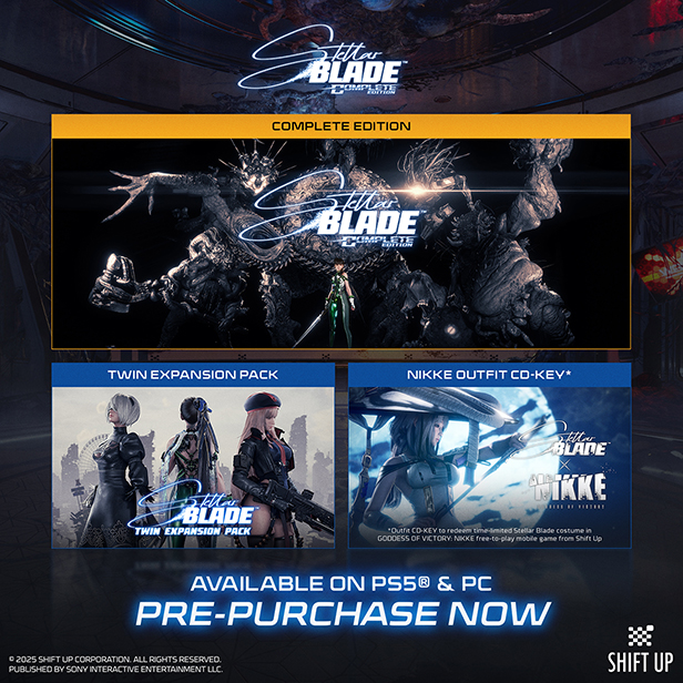 Stellar Blade Complete Edition zawartość