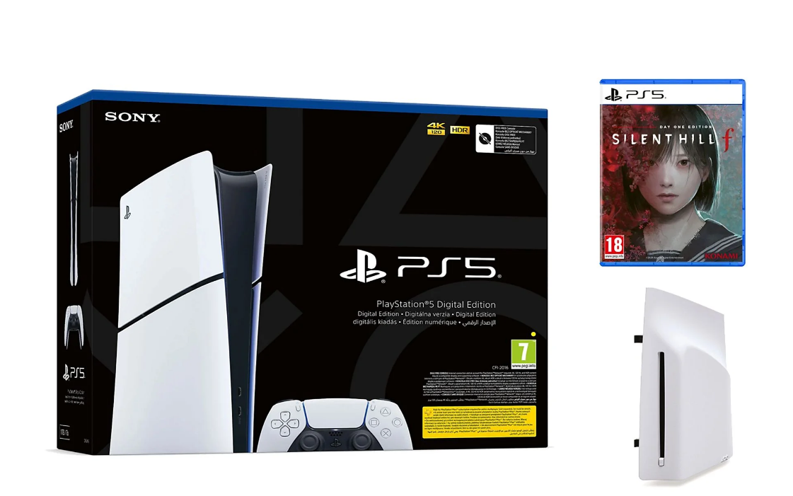 Ostatnie egzemplarze z PS5 Slim Digital + napęd + wybrana gra (np. Gearsy lub Silent Hill f)