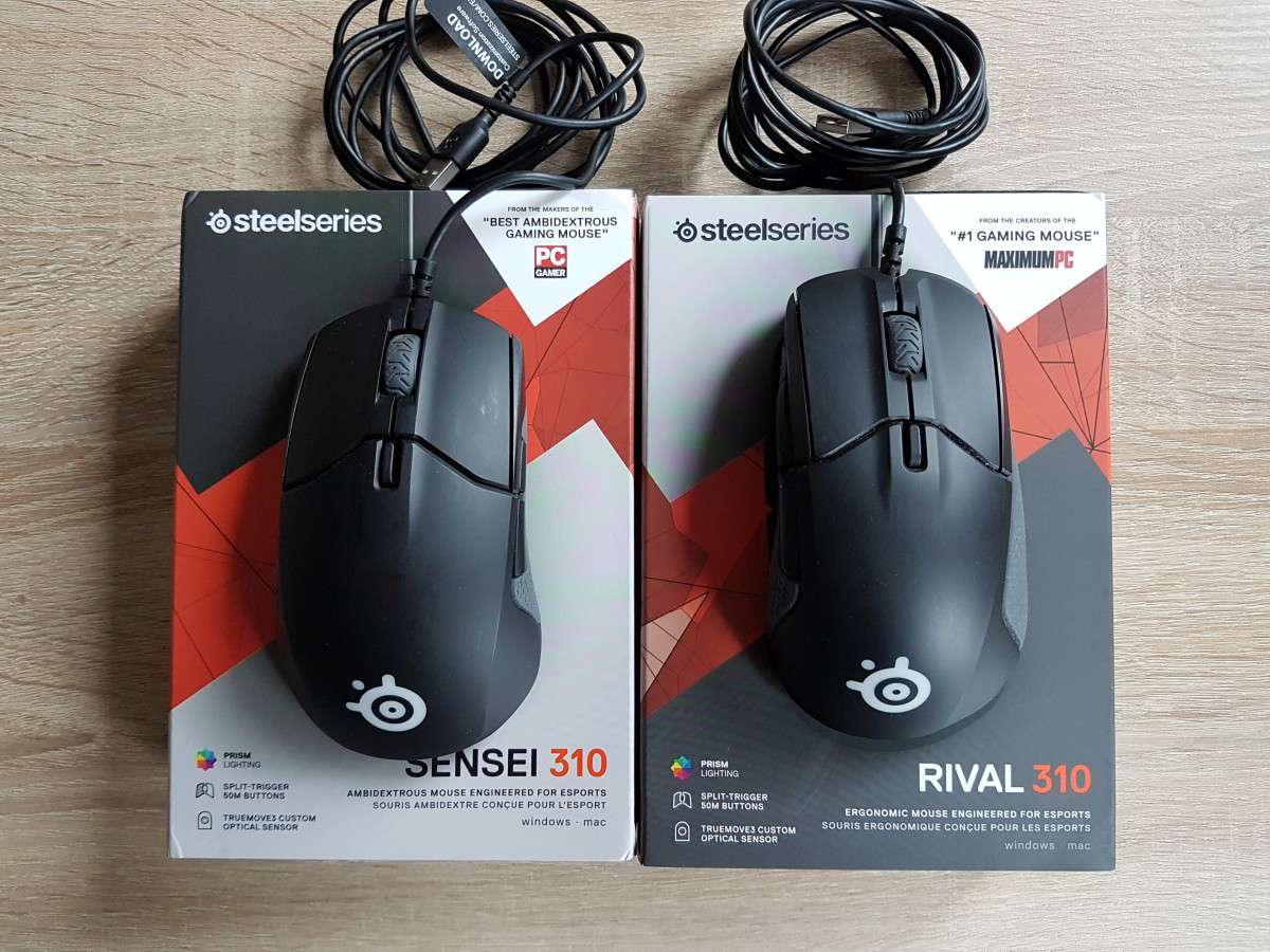 SteelSeries Rival 310 i Sensei 310 - recenzja sprzętów