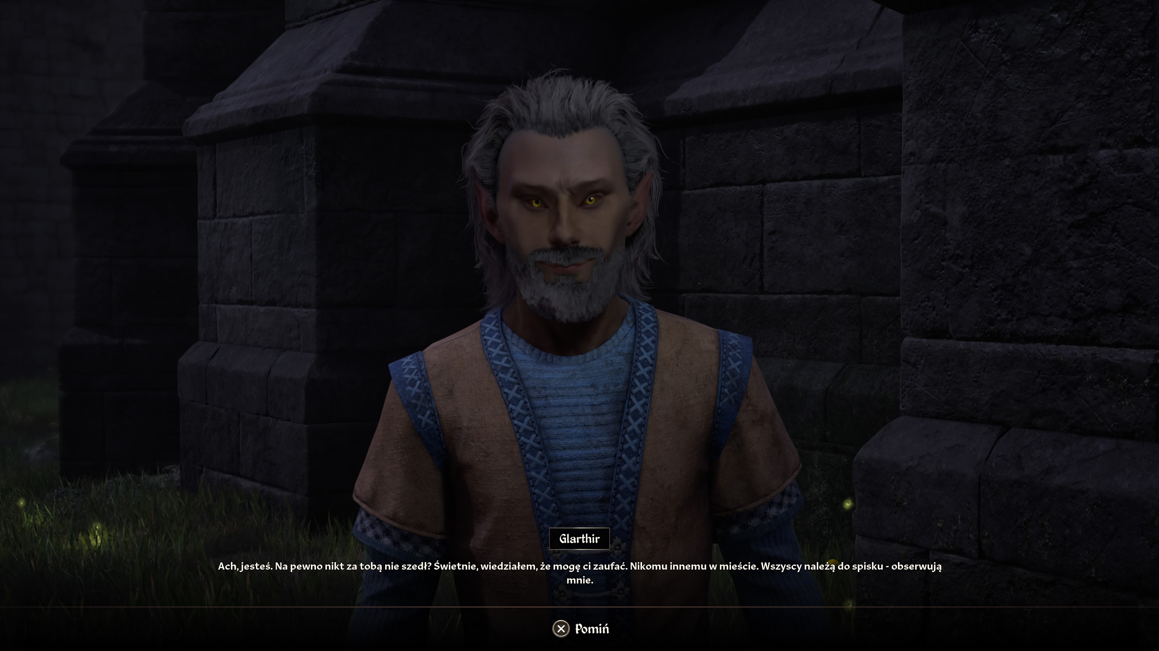 TES IV Oblivion Remastered - Paranoja: Glarthir, śledzenie osób, nagrody, zakończenia