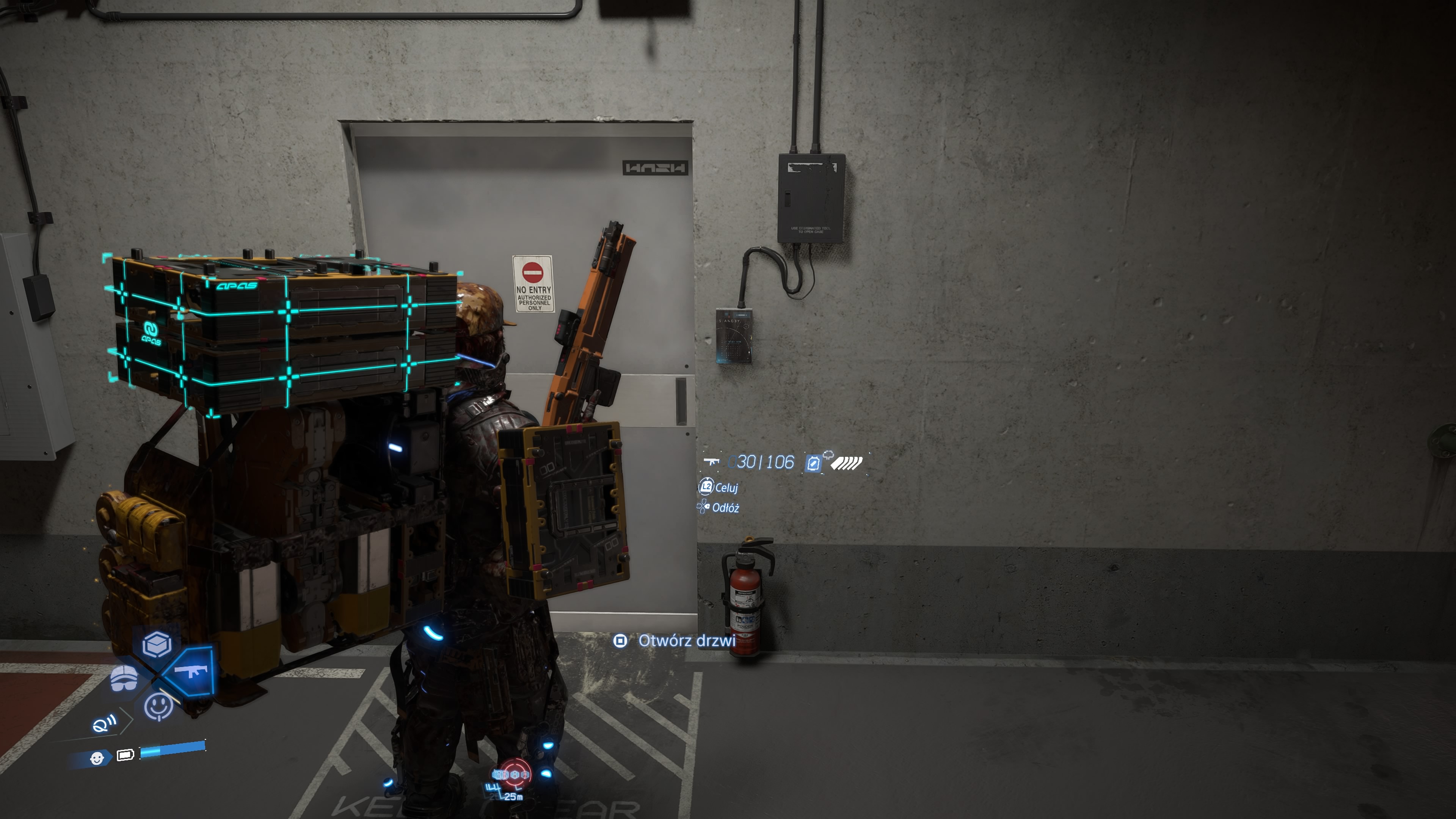 Death Stranding 2 - Zlecenie 107 i 108: pusty pojemnik na pizzę, micanga, ocalony psi mech do schroniska