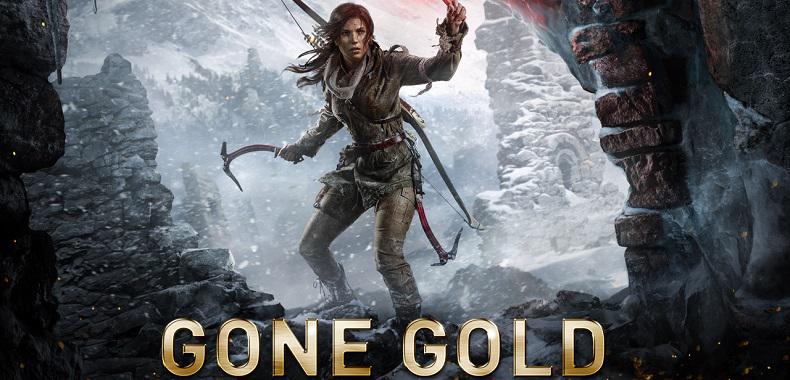 Rise of the Tomb Raider pokryło się złotem