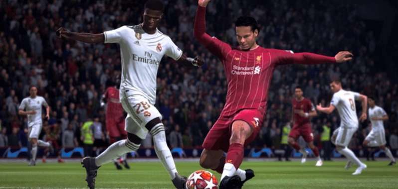 FIFA 20 na nowym gameplayu. Zapis pokazuje pojedynek między Paris Saint - Germain a legendarnym Realem Madryt