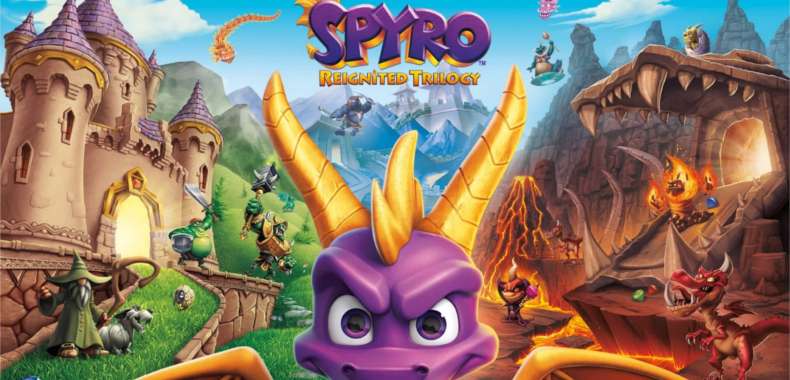 Spyro Reignited Trilogy. Zgarnij darmowy motyw na PlayStation 4
