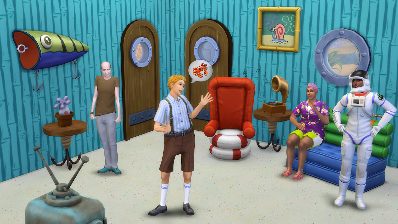 The Sims 4 x Spongebob #3