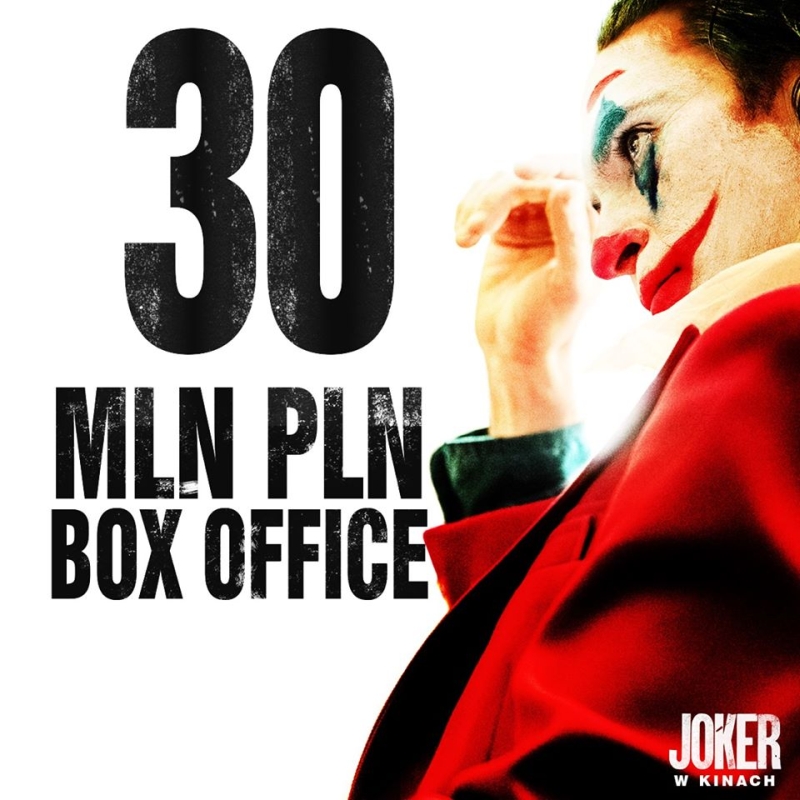 Joker podbija polski box office. Dystrybutor podał oficjalny wynik