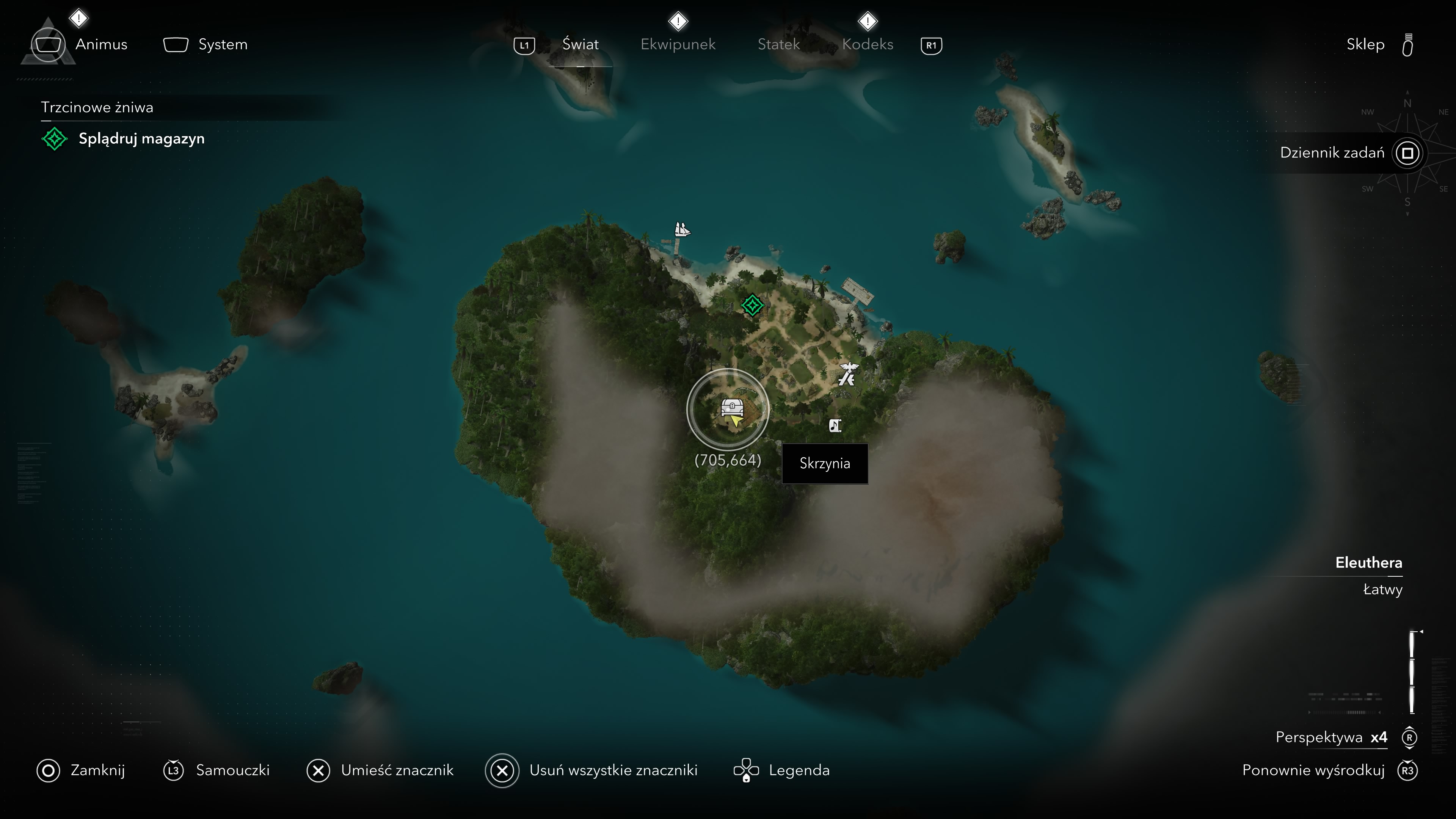 Assassin's Creed Black Flag Resynced - Sekrety na Wyspa Kotów
