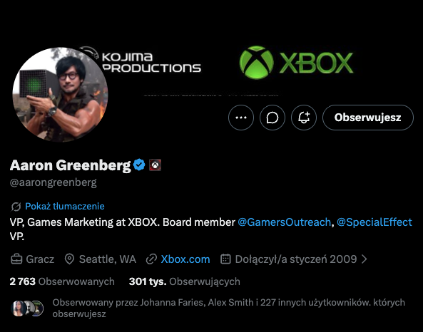 Aaron Greenberg Hideo Kojima