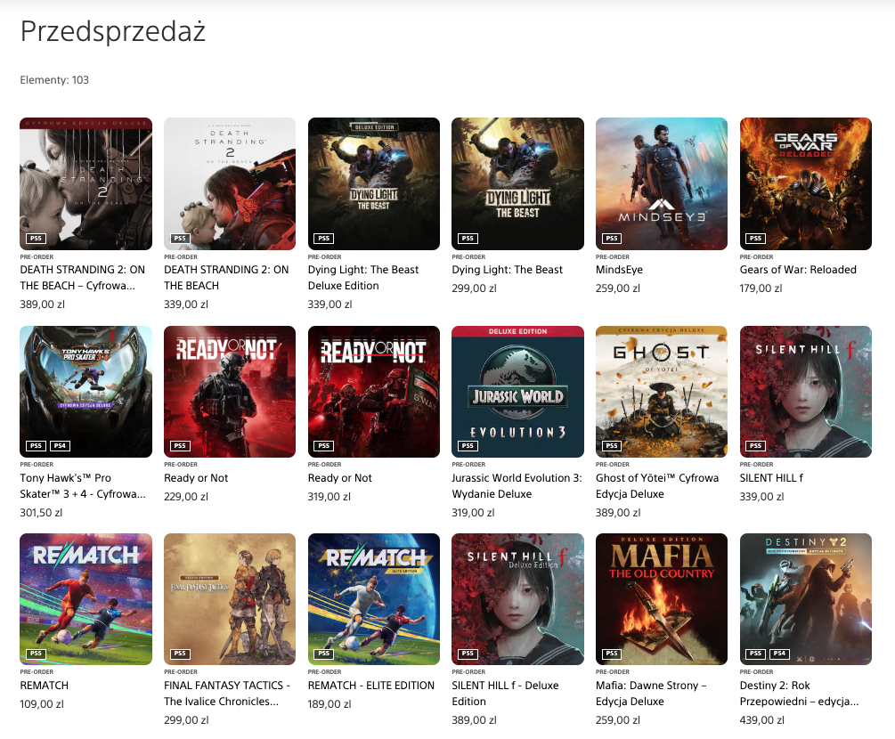 PlayStation Store - przedsprzedaż Dying Light The Beast