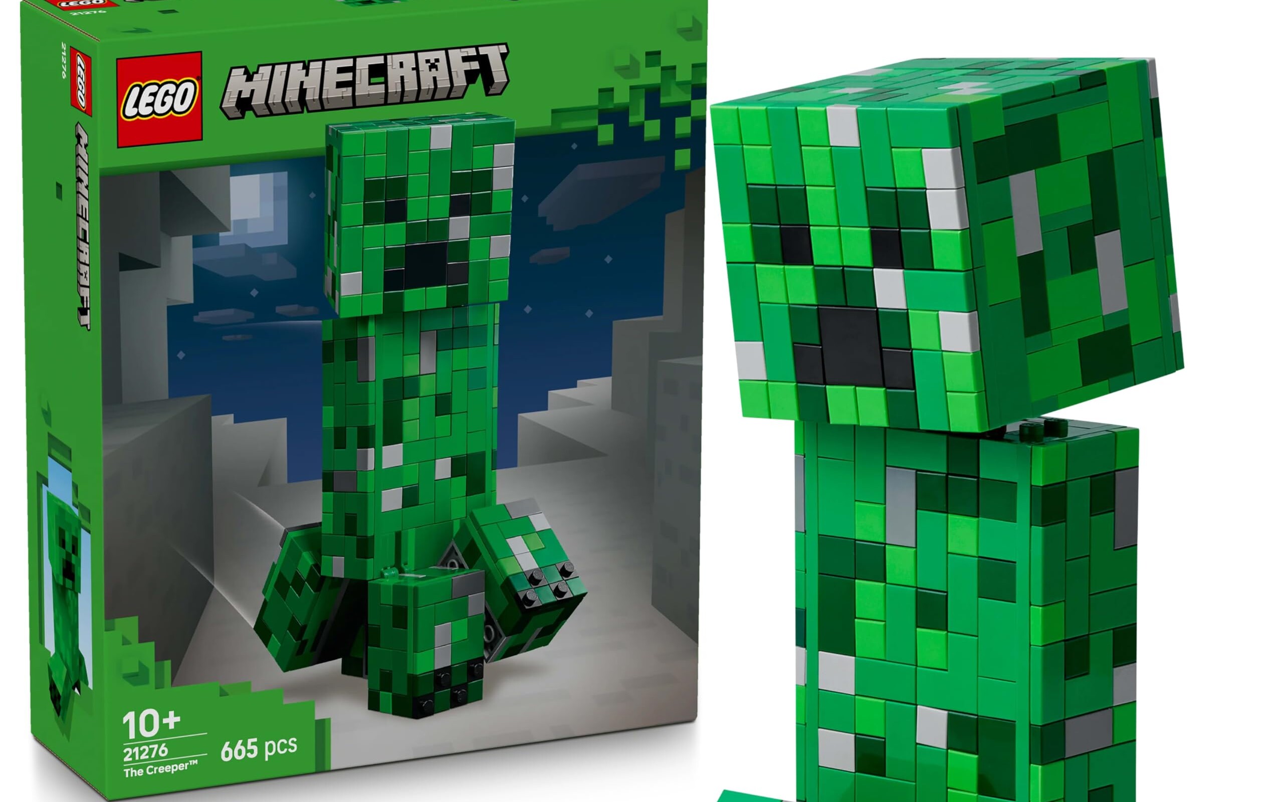 LEGO Minecraft Creeper + 2 figurki - piękny zestaw za 119 zł