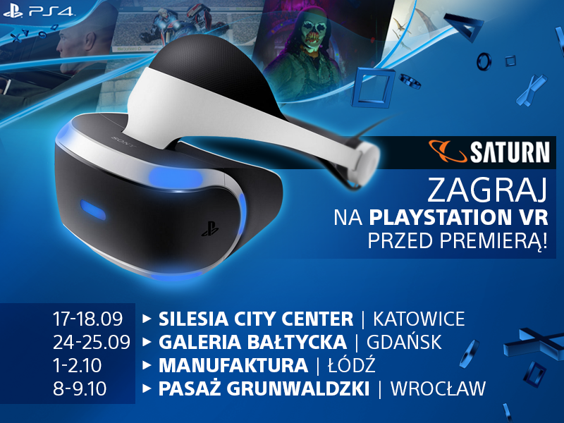 PlayStation VR - wrażenia z testów w Katowicach