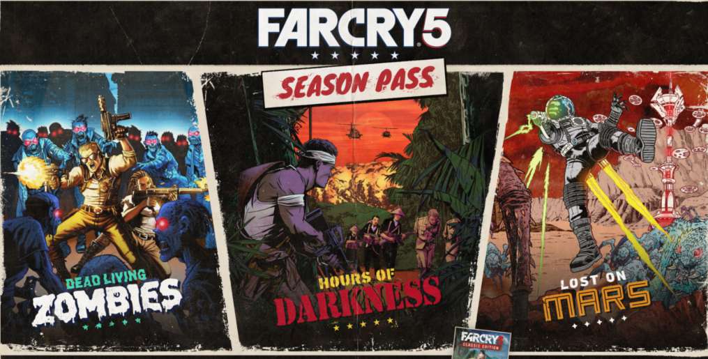 Far Cry 5 przedstawia zawartość przepustki sezonowej