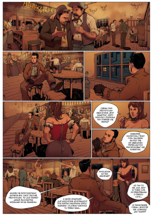 Recenzja komiksu Wounded: Skradzione lata. Polska produkcja na Dzikim Zachodzie