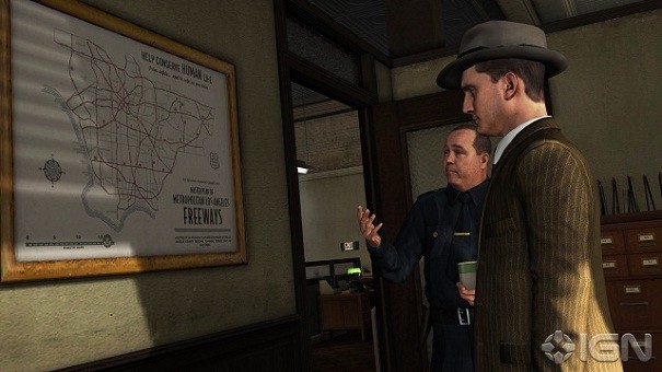 Mapa L.A. Noire robi wrażenie