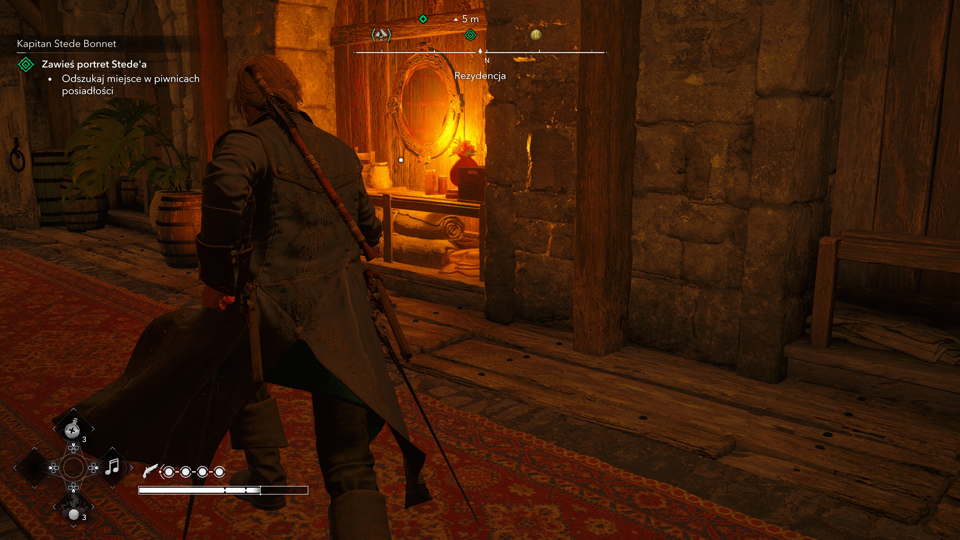 Assassin's Creed Black Flag Resynced - Kapitan Stede Bonnet: statek, Rowland