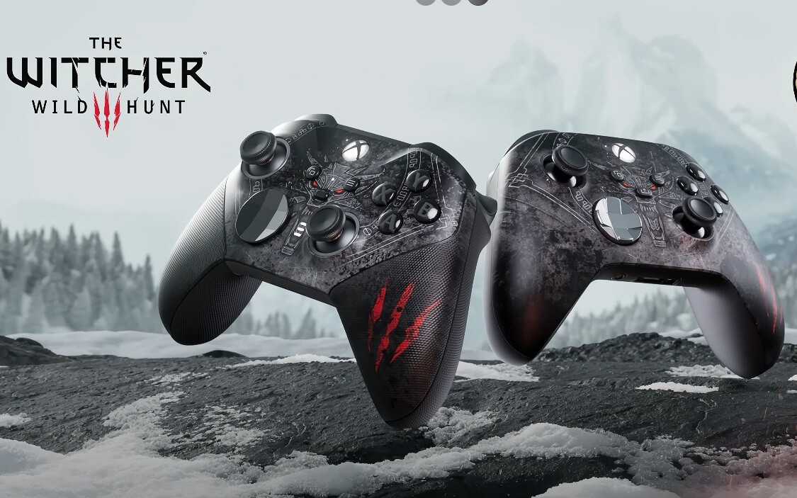 Xbox świętuje 10-lecie Wiedźmina 3 niezwykłym kontrolerem. Wygląda NIESAMOWICIE!