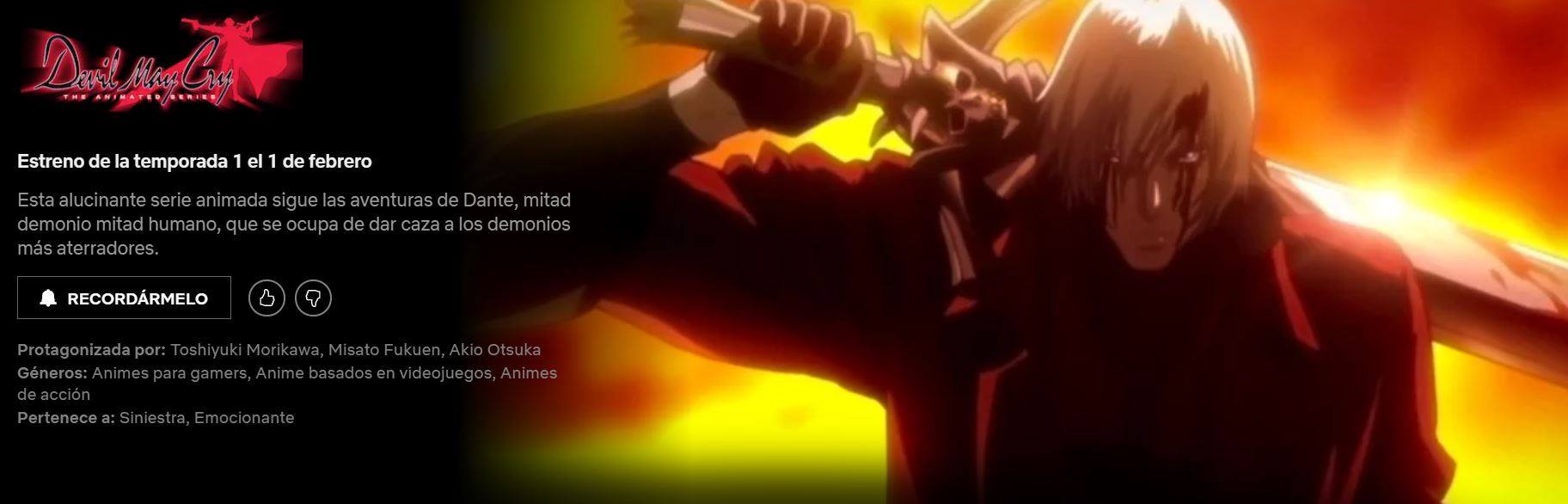 Sau Arcane, Netflix cũng chuẩn bị cho anime Devil May Cry lên sóng