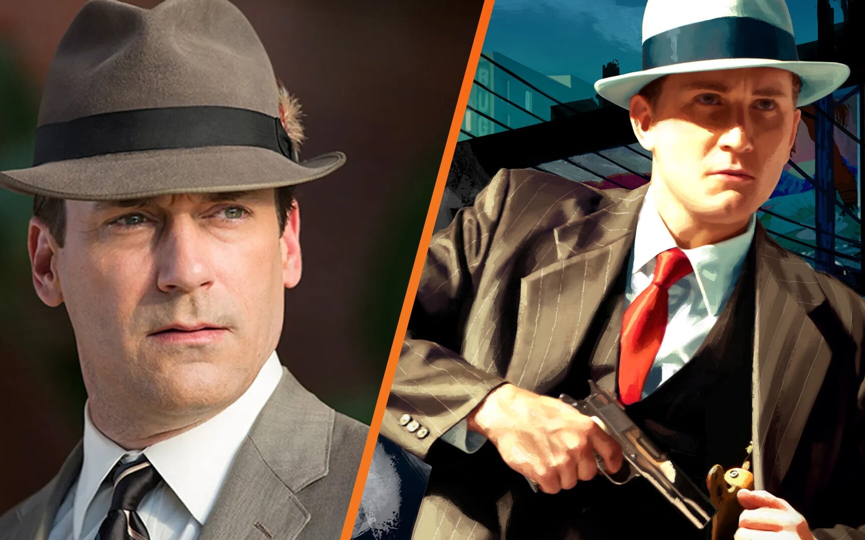 LA Noire mogło wyglądać zupełnie inaczej. Gwiazda Mad Men była blisko głównej roli