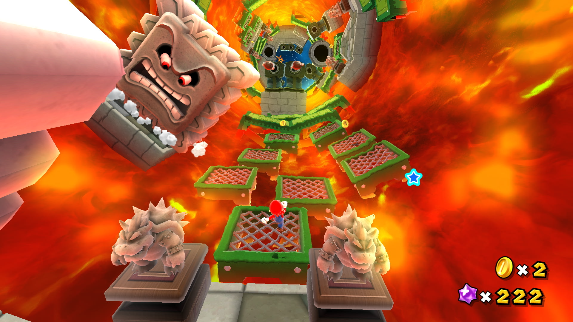 Super Mario Galaxy 1 + 2 recenzja - ognista kraina