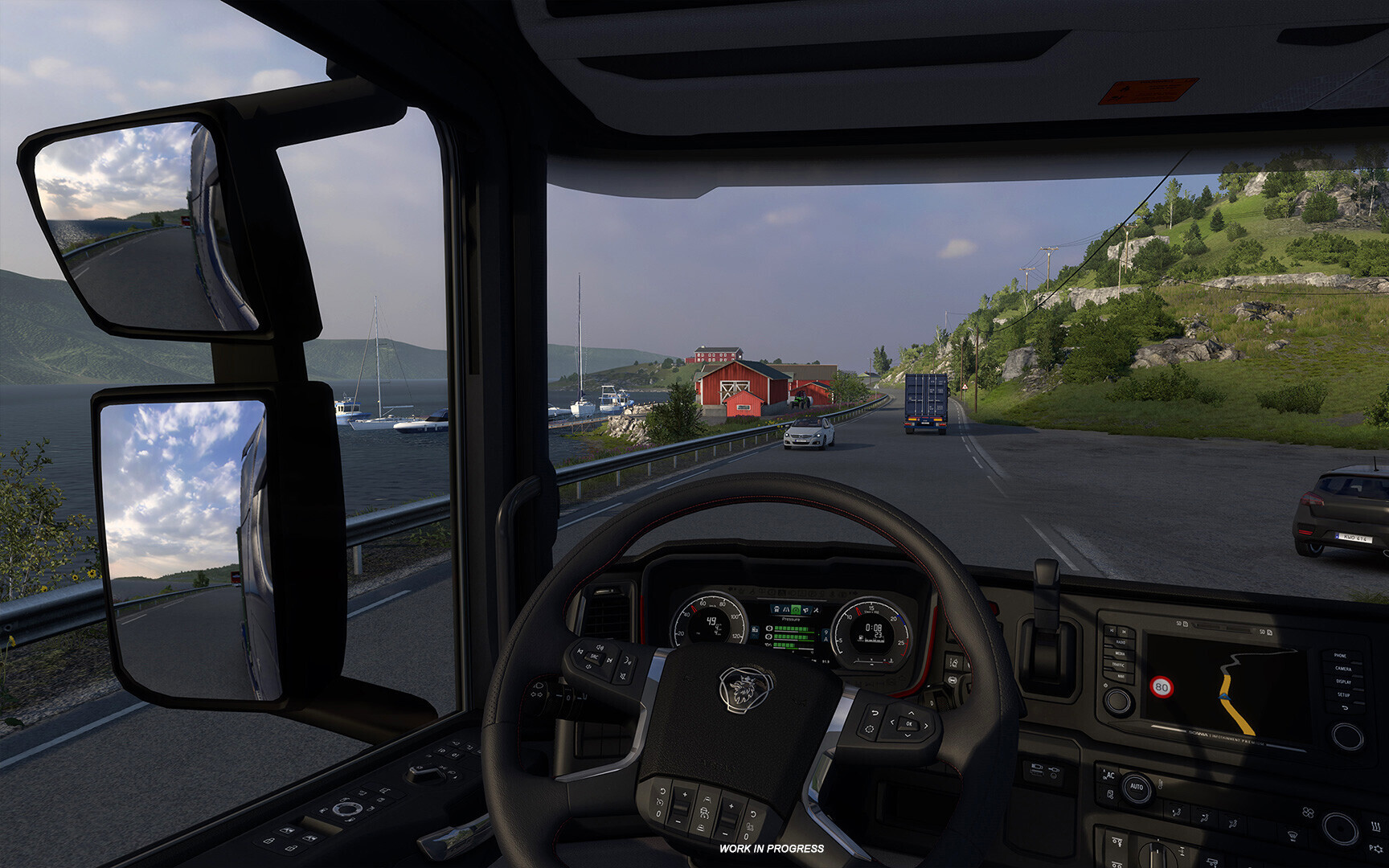 W drogę do reniferów! Euro Truck Simulator 2 wzbogacany przed premierą na PS5 i XSX