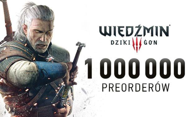 Milion preorderów Wiedźmin 3: Dziki Gon
