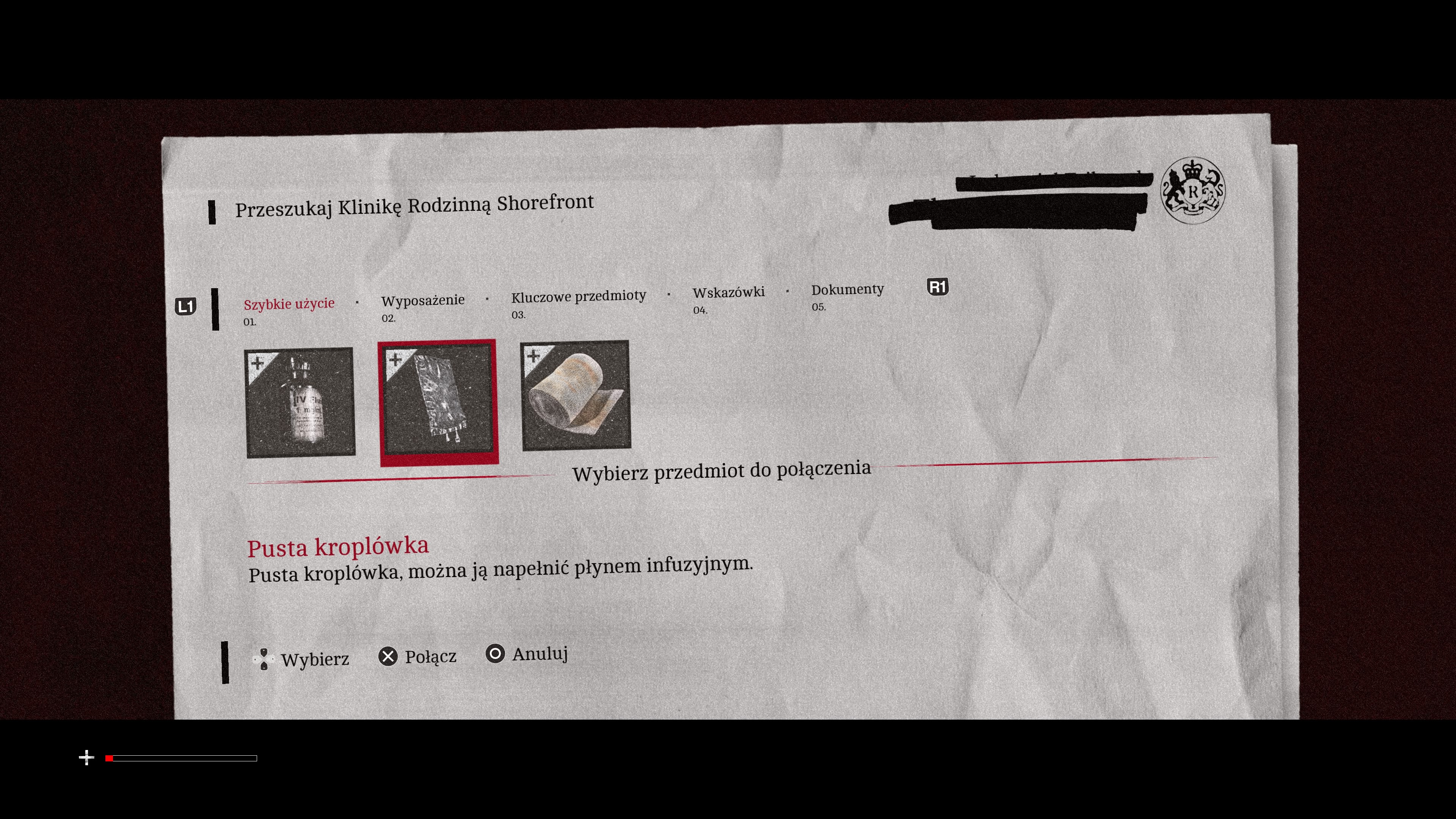 Silent Hill Townfall - Walka wręcz i z broni, odrodzenie, płyn infuzyjny, chowanie i skradanie przed wrogami