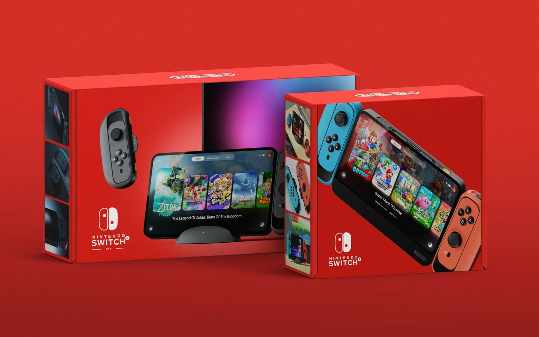 Nintendo Switch 2 - grafika koncepcyjna