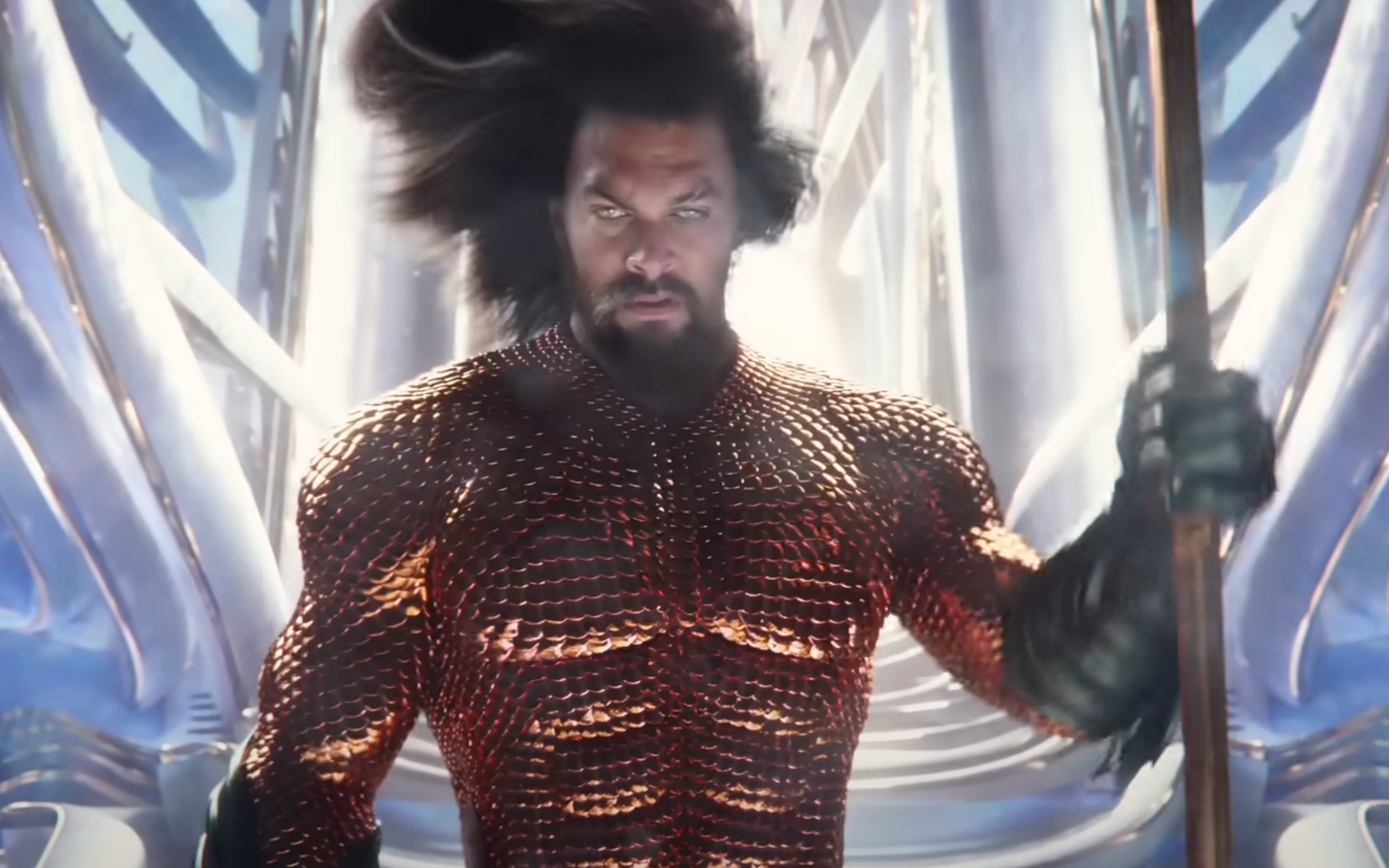 Aquaman 2 in the new trailer.  The trailer shows off more footage from the latest DC Extended Universe film