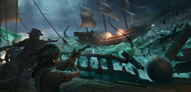Sea of Thieves. Gameplay pirackiej produkcji od Rare, ale na grę zaczekamy do 2018 roku