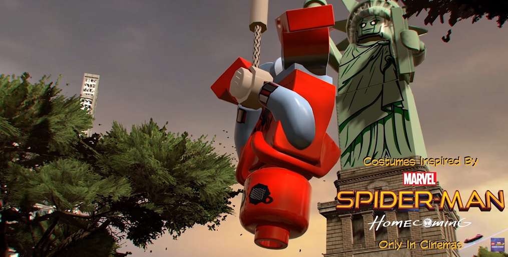 Lego Marvel Super Heroes 2 z domowej roboty kostiumem Spider-Mana
