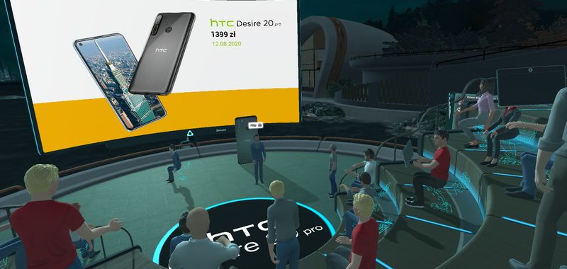 Tak tworzy się historia. Premiera HTC Desire 20 Pro odbyła się… za pośrednictwem gogli VR