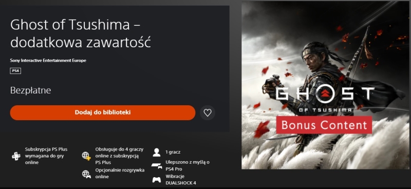 Twórcy Ghost of Tsushima oferują prezenty. Gracze doszukują się nowych ulepszeń